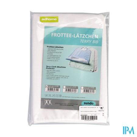 Bavoir Eponge Xl Blanc