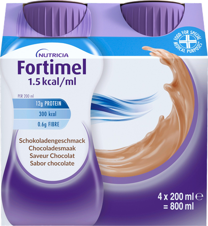 Fortimel 1.5kcal Chocolat 4x200ml 2