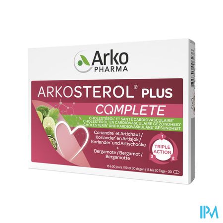 Arkosterol Plus Caps 30 3