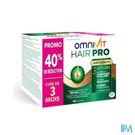 Omnivit Hair Pro Comp 180 Promo -40%