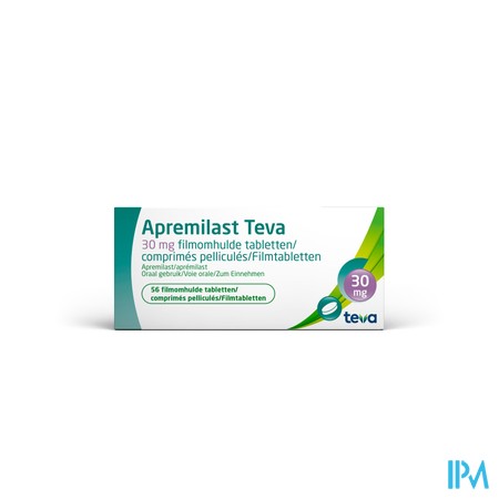 Apremilast Teva 30mg Filmomh Tabl 56