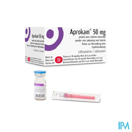 Aprokam 50mg Pulv Insp Opl 10x50mg Fl Glas Type I