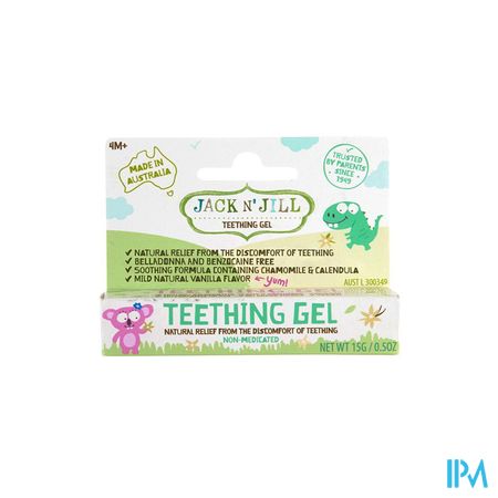 Jack N' Jill Gel Dentaire Naturel 15g