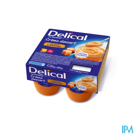 Delical Creme Dessert La Floridine Karamel 4x200g