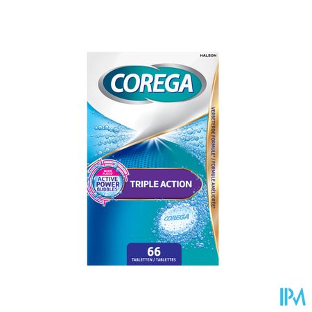 Corega Triple Action Tabl 66
