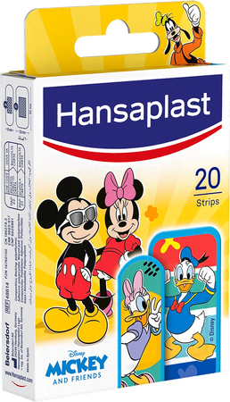 Hansaplast Pleister Mickey & Friends Strips 20 10