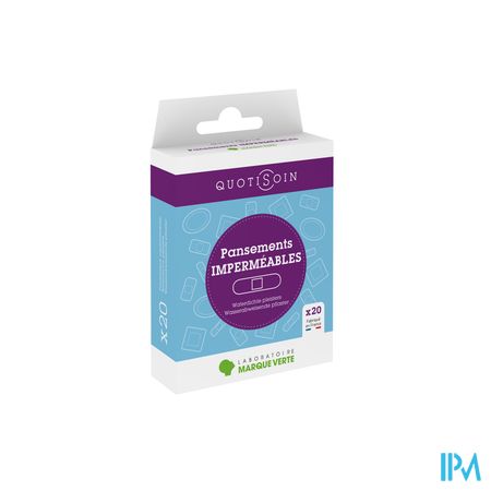 Marque V Quotisoin Pansements Impermeables 30