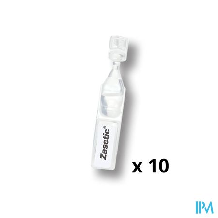 Zasetic 1mg/ml Opl Ud Oogdruppels 10x0,6ml 5