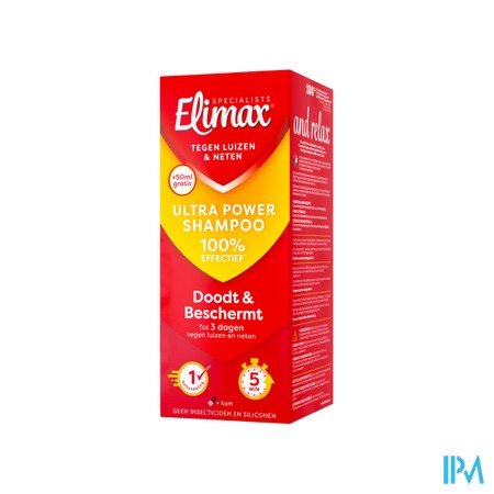 Elimax Shampoo Tegen Luizen Fl 250ml