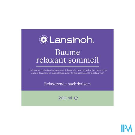 Lansinoh Relaxarende Nechtbalsem Pot 200ml