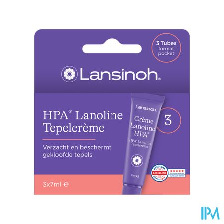 Lansinoh Lanoline Creme Zakje 3x7g