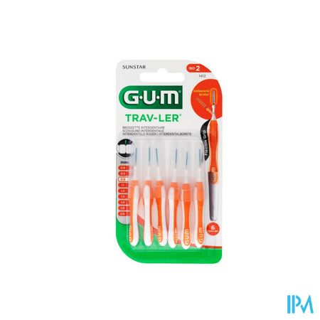 Gum Trav-ler Brosse Interdent. 0,9mm 6 1412m6