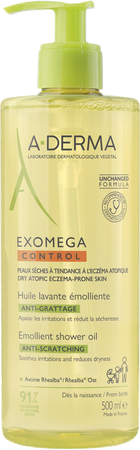 Aderma Exomega Control Emolierende Wasolie 500ml 2