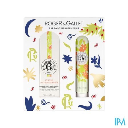 Roger&gallet Kerstset Osmanthus 30ml + Handcr 30ml