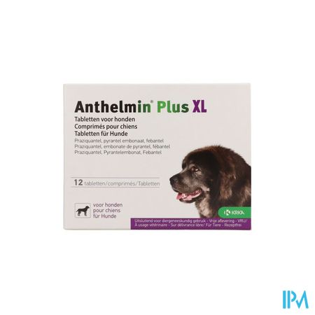 Anthelmin Plus Xl Hond Comp 12