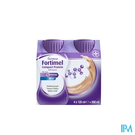 Fortimel Compact Protein 2.4kcal Mokka 4x125ml