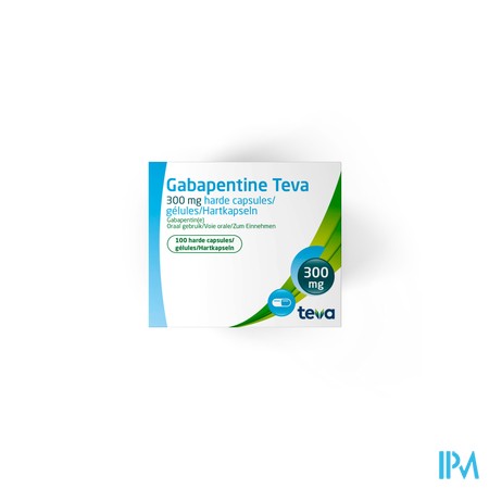 Gabapentine Teva 300mg Caps 100