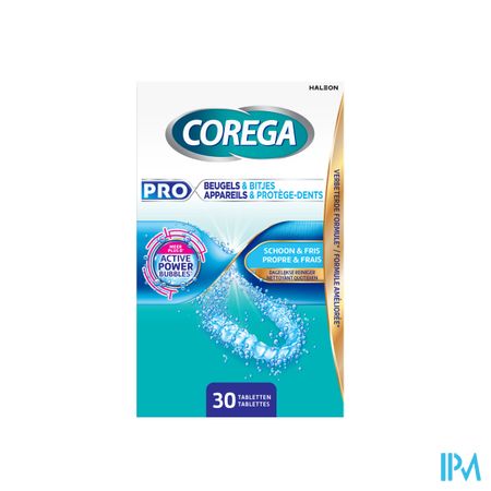 Corega Pro Beugels & Bitjes Tabl 30