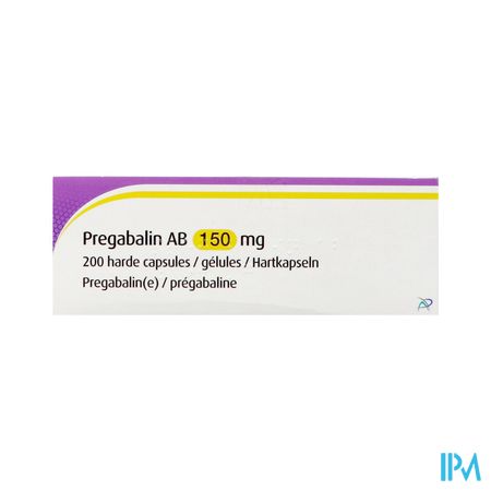 Pregabaline Ab 150mg Caps Dur 200