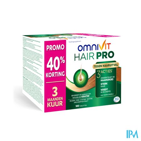 Omnivit Hair Pro Tabl 180 Promo -40%