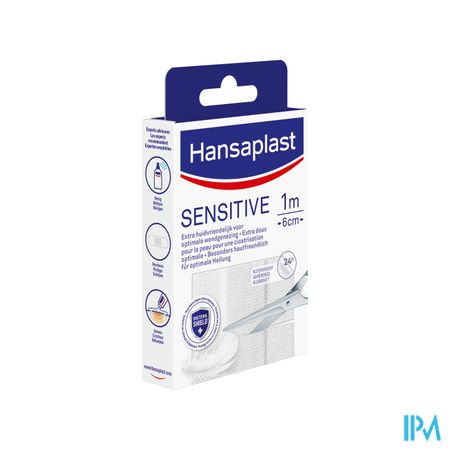 Hansaplast Sensitive 1mx6cm