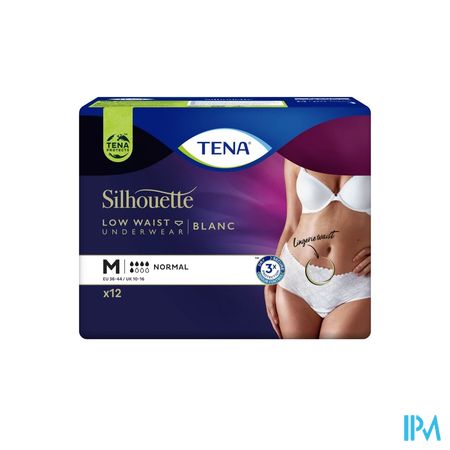 Tena Silhouette Normal Blanc Low Waist M 12 795512