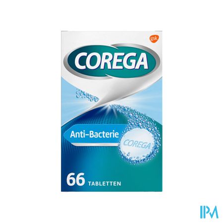 Corega Anti Bacterie Tabl 66