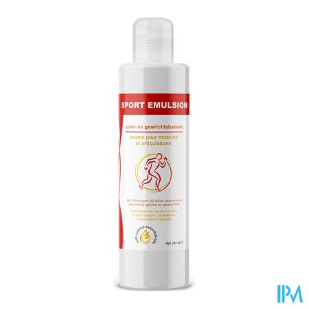 Soria Sport Emulsion Massage 200ml 1