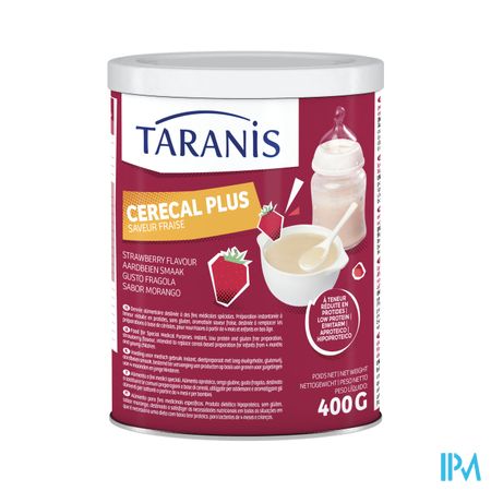 Taranis Cerecal Plus Aardbei 400g
