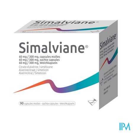 Simalviane 60mg/300mg Caps Molles 90 Blister