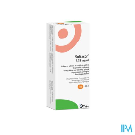 Softacor 3,35mg/ml Oogdruppels Unidose 30 X 0,4ml