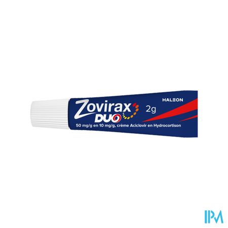 Zovirax Duo Creme 5% + 1% Tube 2g