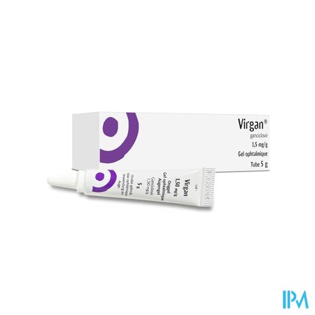 Virgan Gel Ophtalmique/ Ooggel 5g 1