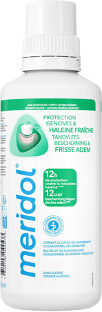 Meridol Tandvleesbesch.&fris.adem Mondspoel.400ml 1