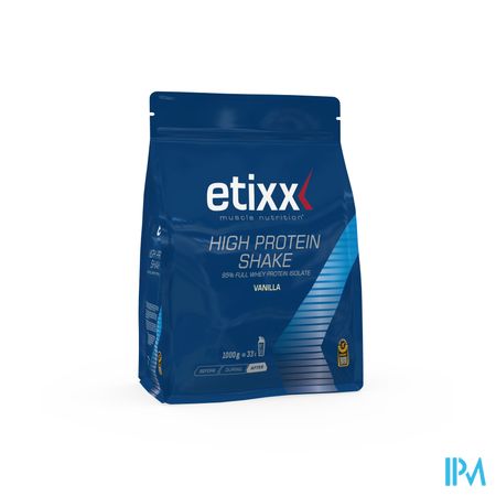 Etixx High Protein Shake Vanilla 1000g