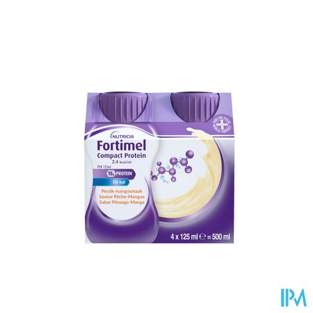 Fortimel Compact Protein 2.4kcal Perz&mang 4x125ml