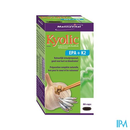 Mannavital Kyolic Epa+k2 Caps 80