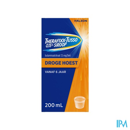 Therafixx-tusso 0,15% Siroop 200ml