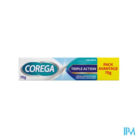 Corega Triple Action Creme Adhesive 70g