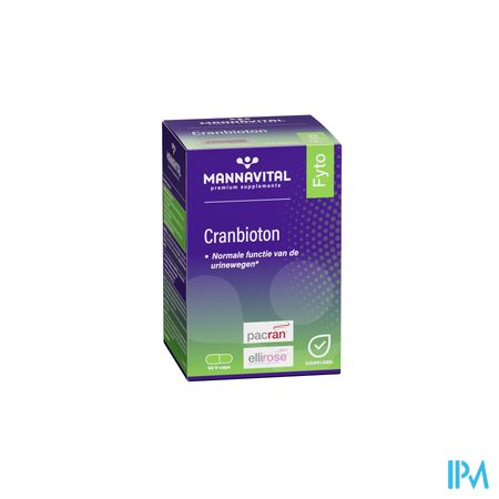 Mannavital Cranbioton V-caps 60 2