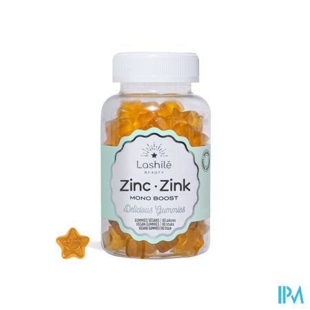 Lashile Beauty Zinc Mono Boost Gummies 60 1