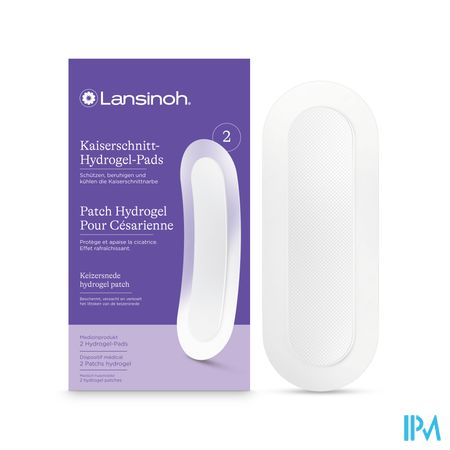 Lansinoh Hydrogel Keizersnede Patch 1 4