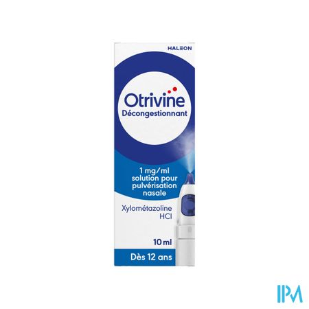 Otrivine Decongestionnant 1mg/ml Sol Pulv 10ml
